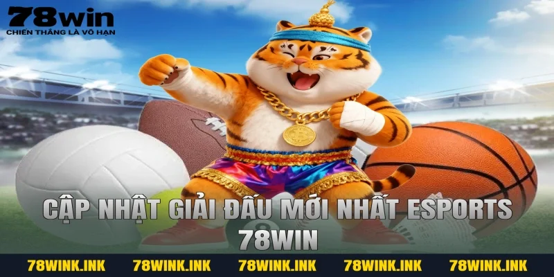 Cập nhật giải đấu mới nhất Esports 78WIN
