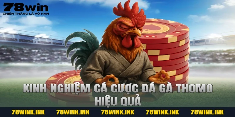 Kinh nghiệm cá cược đá gà thomo hiệu quả