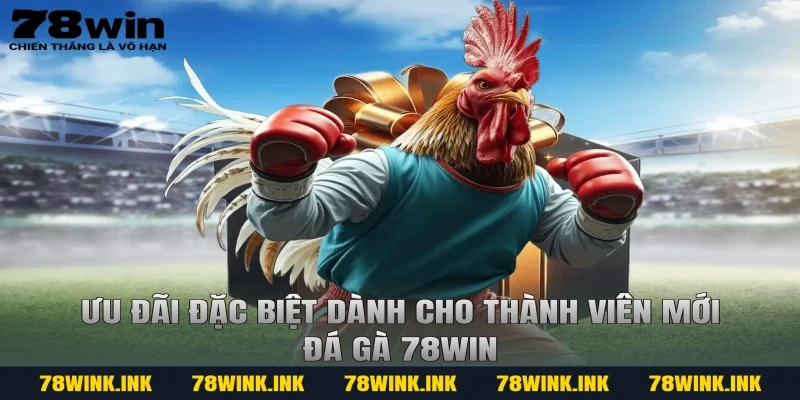 Ưu đãi đặc biệt dành cho thành viên mới đá gà 78win